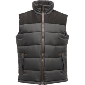 Regatta Altoona Bodywarmer RG806 - Seal Grey (Solid)/Black