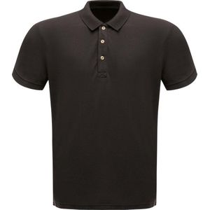 Regatta - Classic 65/35 Polo - Zwart - Polyester 65% - Katoen 35%