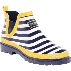 Regatta Harper rubberlaarzen voor dames, Marineblauw citroen