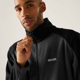 Regatta - Hedman - Fleecejack - Zwart - 100% Polyester - 280 gsm