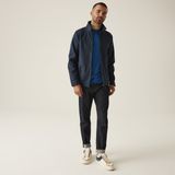 Regenjas - Navy - 96% Polyester - 4% Elastaan - Regular Fit