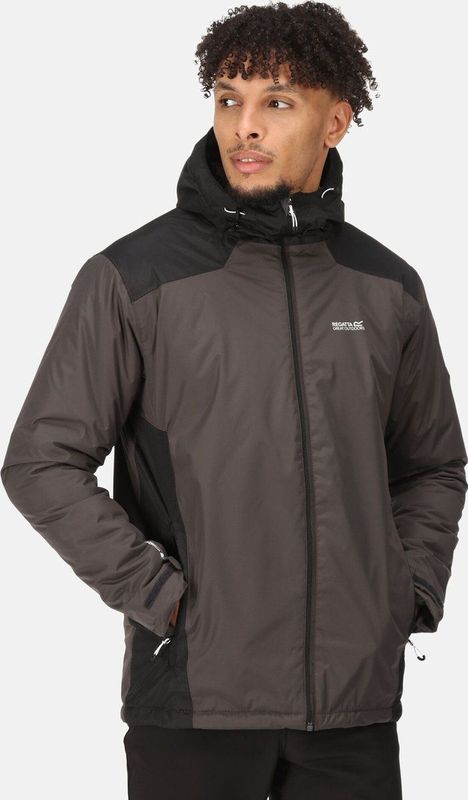 Regatta Heren Thornridge Jas Ash / Black