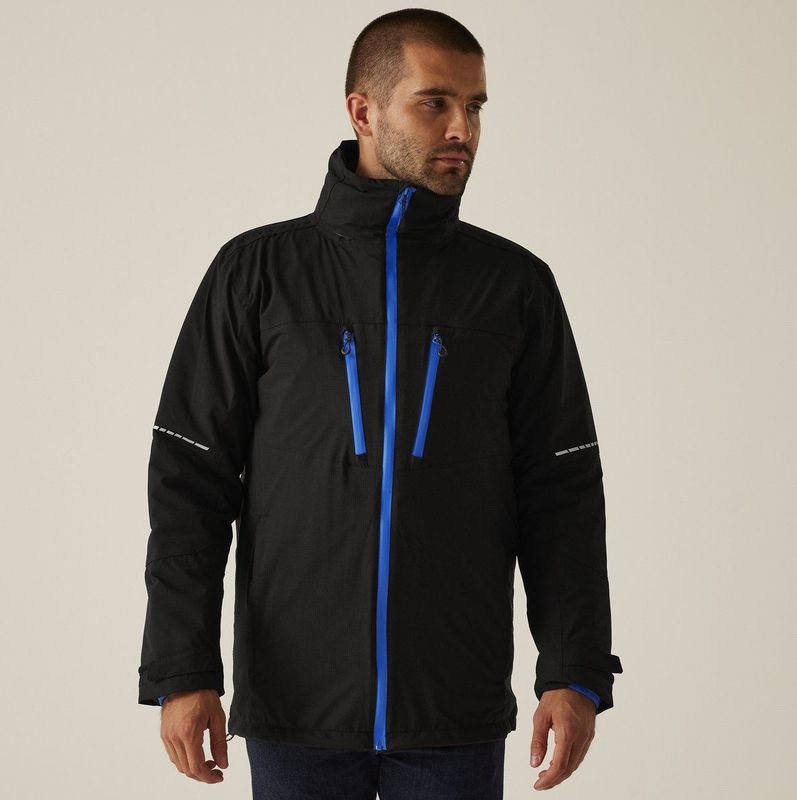 Regatta - X-Pro Evader III - 3in1 Jacket - Zwart/Oxford Blauw - Waterdicht, Ademend, Isolatie