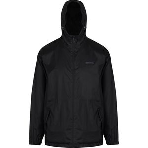 Regatta - Pack It III - Regenjas - Zwart - Waterdicht en Winddicht