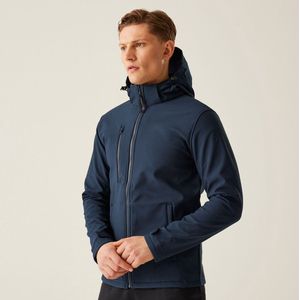 Regatta - Venturer - Softshell Jas - Zwart - Waterafstotend, Ademend, Winddicht