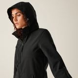 Regatta - Venturer - Softshell Jacket - Zwart - 3-Layer - Dames