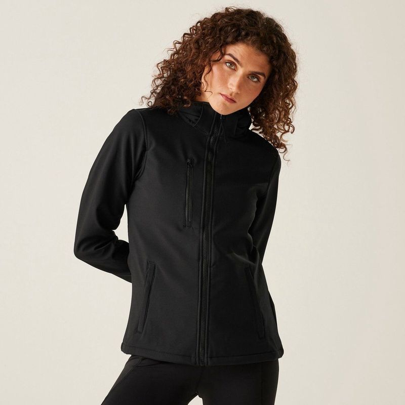 Regatta - Venturer - Softshell Jacket - Zwart - 3-Layer - Dames