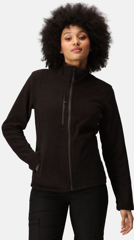 Fleece Wandelen Dames Volledige Rits Recycled