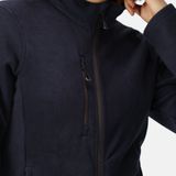 Fleece Wandelen Dames Volledige Rits Recycled