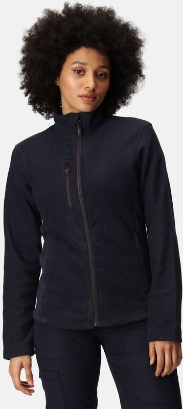 Fleece Wandelen Dames Volledige Rits Recycled