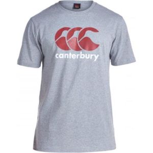 Canterbury - CCC Logo - T-shirt - Grijs - Korte Mouwen