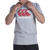 Canterbury - CCC Logo - T-shirt - Grijs - Korte Mouwen