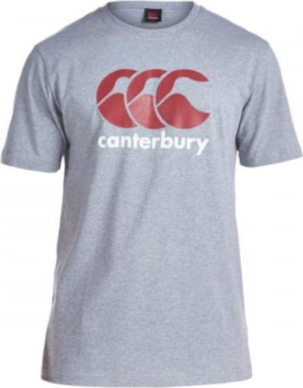 Canterbury - CCC Logo - T-shirt - Grijs - Korte Mouwen