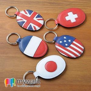 mywalit Flag Keyring, Travel Accessoires Portemonnee Unisex, Volwassenen, 440, One Size, 440, Eén maat