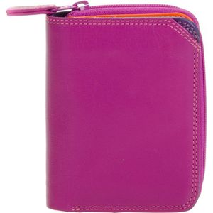 MyWalit Portemonnee / Portefeuille Dames - Ritsportemonnee - MyWalit - Leer leer - Roze