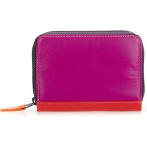 Mywalit Zip Around Credit Card Holder Sangria Multi