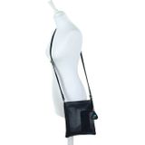 Mywalit Schoudertas leer 22 cm  zwart