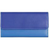 Mywalit Tri-fold Zip Wallet Leren Portemonnee 17 cm seascape