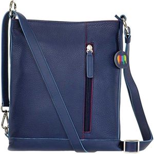 mywalit Unisex Across Body Tote Bag, One Size, Azul, Eén maat