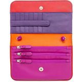 Mywalit Full Flap Multicomp Clutch sangria multi