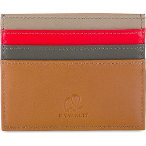 Mywalit Double Sided Credit Card Holder Caramel