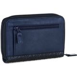 Mywalit Medium Zip Round Wallet Black Pace