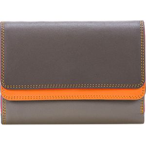 Mywalit Double Flap Purse Portemonnee Fumo