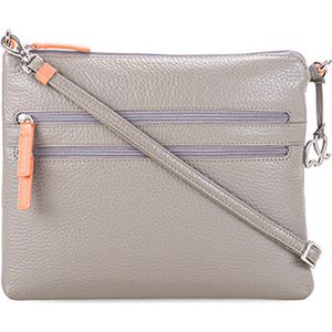 Mywalit Slim Cross Body Schoudertas Cremona Fumo