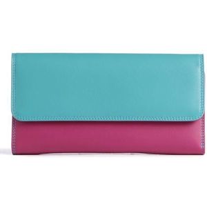 Mywalit Tri-fold Zip Wallet Leren Portemonnee 17 cm liguria