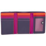 MyWalit Portemonnee / Portefeuille Dames - Ritsportemonnee - Leer - MyWalit - Paars