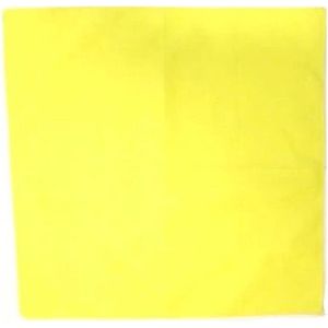 Zac's Alter Ego - Plain Yellow Bandana - Geel