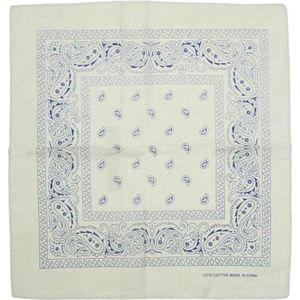 Zac's Alter Ego - Lemon Paisley print Bandana - Geel