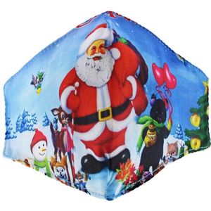 Zac's Alter Ego - Santa & Friends Christmas Masker - Mondkapje - Multicolours