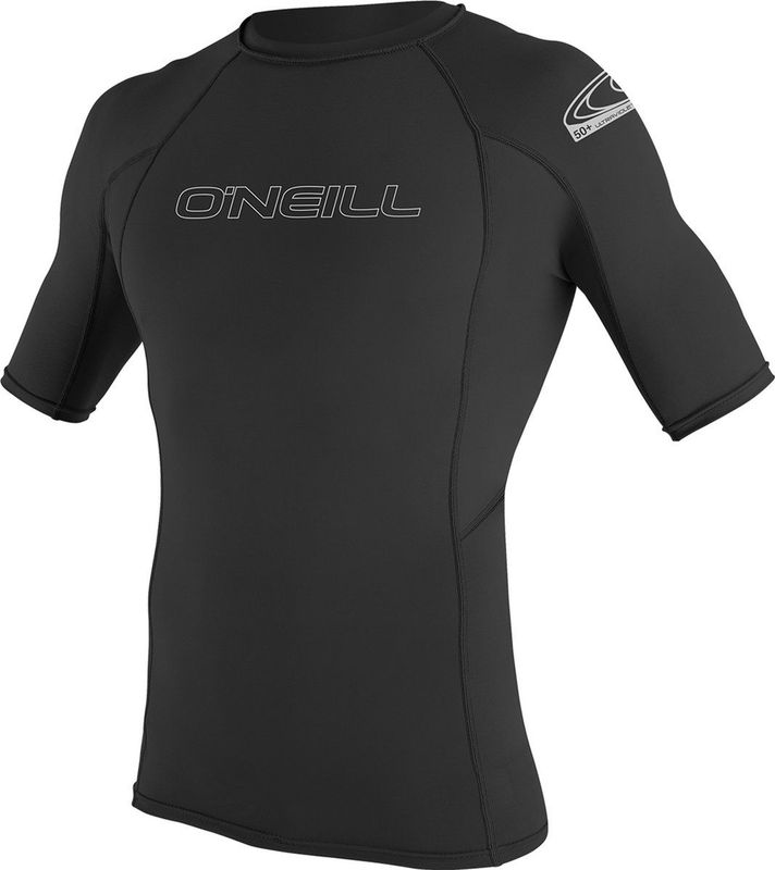 O'Neill - Basic Skins - UV-shirt - Zwart - Korte Mouwen - UPF 50+