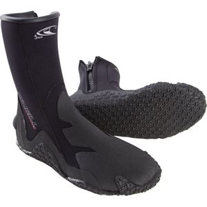 O'Neill Wetsuits volwassenen neopreen schoenen 5 mm boot met rits neopreen pak, zwart, 44