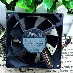 NMB FBA08A24H 8025 24V for Panaflo 8cm ultra-quiet chassis fan
