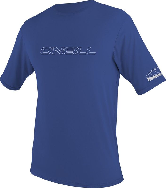 O'Neill - Basic Skins - UV-shirt - Blauw Pacific - Korte Mouwen - UPF 50+