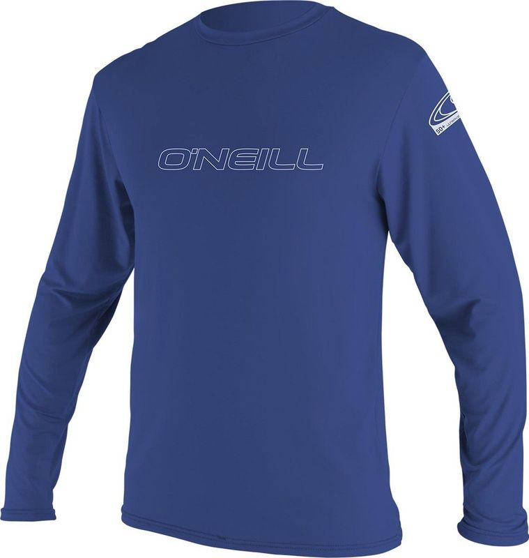 O'Neill - Basic Skins - UV-shirt - Pacific Blauw - Lange Mouwen - UPF 50+