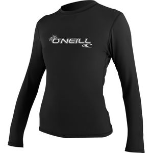 O'Neill - UV-werend shirt voor dames slim fit - zwart - maat S