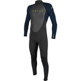 O'Neill Wetsuits jongens Reactor II 3/2 mm back zip full wetsuit wetsuit neopreenpak, Black/Slate, 10