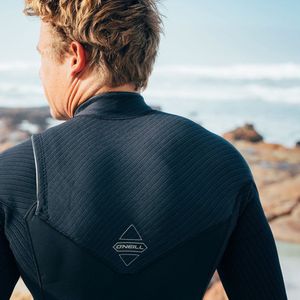 2025 O'Neill Heren Hyperfreak+ 5/4mm Borst Ritssluiting Wetsuit -