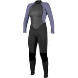 O'Neill Wetsuits Reactor Back Zip full-body wetsuit voor dames, zwart/mist, 32 (fabrieksmaat: 34)