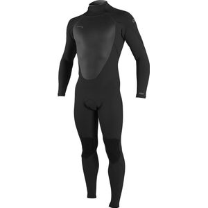 2025 O'Neill Heren Epic 5/4mm Rug Ritssluiting Gbs Wetsuit - Bla