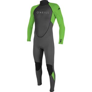 Mens O'Neill Wetsuits Reactor-2 3/2 Back Zip Full, Graph/Dayglo M