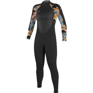 O'Neill Dames Epic 5/4mm Rug Ritssluiting Gbs Wetsuit - Bla