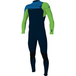 O'Neill Youth Hammer 3/2mm Borst Ritssluiting Wetsuit - Abys