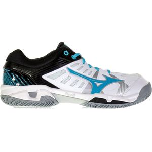 Mizuno Wave Exceed SL CC Tennisschoenen - Maat 40.5 - Vrouwen - wit/zwart/blauw