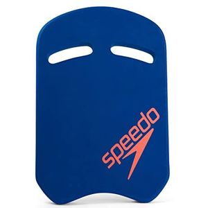 Speedo Kickboard Zwemplank voor volwassenen, uniseks, blauw/oranje, eenheidsmaat