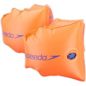 Speedo zwembandjes in de kleur oranje.