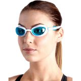 Speedo Aquapure zwembril voor dames, wit, eenheidsmaat